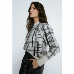 Warehouse Brushed Animal Knit Jumper For Female -Warehouse Sales Store unnamed file 2463