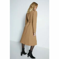 Warehouse Italian Wool Blend Button Down Trench For Female -Warehouse Sales Store unnamed file 252