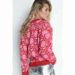 Warehouse Snowflake Jacquard Knit Jumper For Female -Warehouse Sales Store unnamed file 2533