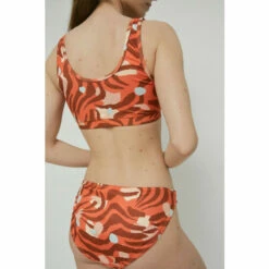 Warehouse Tiger Print Scoop Neck Bikini Top For Female -Warehouse Sales Store unnamed file 2545