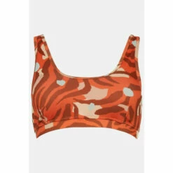 Warehouse Tiger Print Scoop Neck Bikini Top For Female -Warehouse Sales Store unnamed file 2546