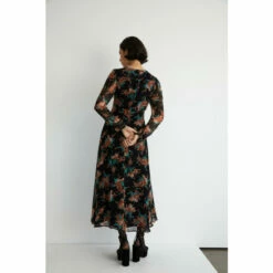Warehouse Diamante Floral Chiffon Maxi Dress For Female -Warehouse Sales Store unnamed file 2599