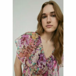 Warehouse Frill Tier Maxi Dress For Female -Warehouse Sales Store unnamed file 2620