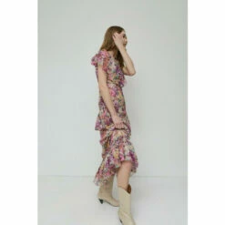 Warehouse Frill Tier Maxi Dress For Female -Warehouse Sales Store unnamed file 2623