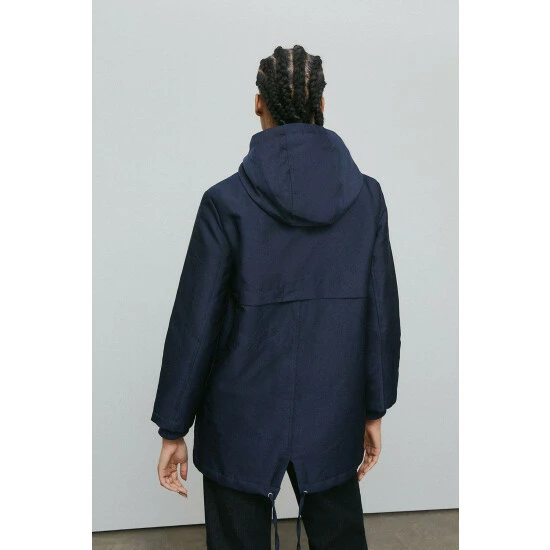 Warehouse Quilted Winter Parka Midi Coat For Female 5 Warehouse Quilted Winter Parka Midi Coat For Female - Image 3