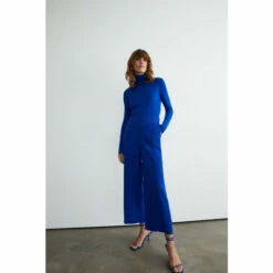 Warehouse Elastic Back Pintuck Wide Crop For Female -Warehouse Sales Store unnamed file 2651