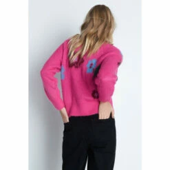 Warehouse Brushed Floral Knit Jumper For Female -Warehouse Sales Store unnamed file 2704