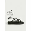 Warehouse Real Leather Knotted Flatform Sandal For Female -Warehouse Sales Store unnamed file 2760
