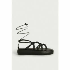 Warehouse Real Leather Knotted Flatform Sandal For Female -Warehouse Sales Store unnamed file 2763