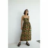 Warehouse Floral Cotton Button Front Midi Dress For Female -Warehouse Sales Store unnamed file 2821