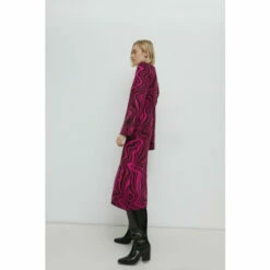 Warehouse Warped Jacquard Knit Midi Dress For Female -Warehouse Sales Store unnamed file 2831