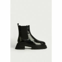 Warehouse Real Leather Flared Chunky Chelsea Boot For Female -Warehouse Sales Store unnamed file 2837