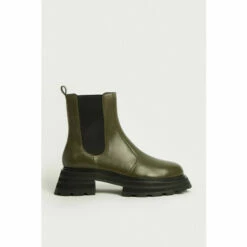 Warehouse Real Leather Flared Chunky Chelsea Boot For Female -Warehouse Sales Store unnamed file 2838