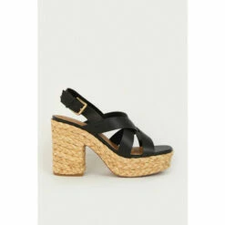 Warehouse Espadrille Buckle Detail Platform For Female -Warehouse Sales Store unnamed file 2842