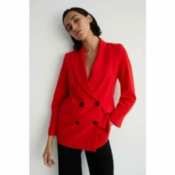 Warehouse Double Breasted Blazer For Female -Warehouse Sales Store unnamed file 2892