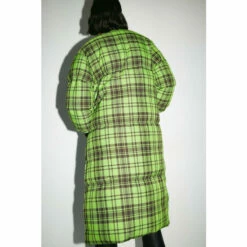 Warehouse Green Check Maxi Padded Duvet Coat For Female -Warehouse Sales Store unnamed file 2895