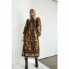 Warehouse Border Print Chiffon Jacquard Midi Dress For Female -Warehouse Sales Store unnamed file 2940