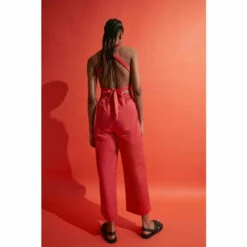 Warehouse Cotton Halter Neck Jumpsuit For Female -Warehouse Sales Store unnamed file 2959