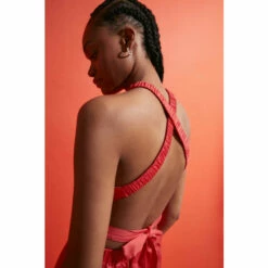 Warehouse Cotton Halter Neck Jumpsuit For Female -Warehouse Sales Store unnamed file 2961