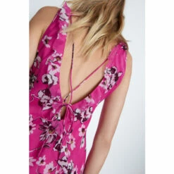 Warehouse Petite Premium Ruffle Detail Floral Maxi Dress For Female -Warehouse Sales Store unnamed file 2965