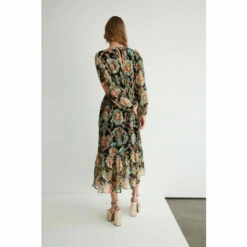 Warehouse Sparkle Floral Embroidered Midi Dress For Female -Warehouse Sales Store unnamed file 2976