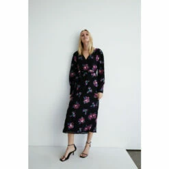 Warehouse Floral Wrap Dress For Female -Warehouse Sales Store unnamed file 2983