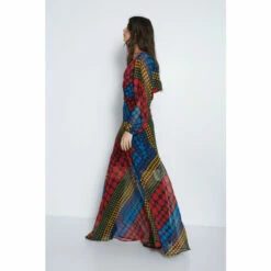 Warehouse Mixed Spot Printed Midi Dress For Female -Warehouse Sales Store unnamed file 2986