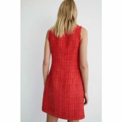 Warehouse Tweed Button Detail Shift Dress For Female -Warehouse Sales Store unnamed file 3003