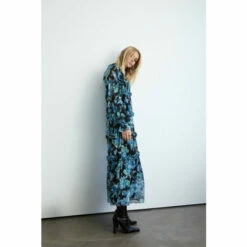 Warehouse Chiffon Ruffle Tiered Maxi Dress For Female -Warehouse Sales Store unnamed file 3043