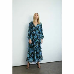 Warehouse Chiffon Ruffle Tiered Maxi Dress For Female -Warehouse Sales Store unnamed file 3044