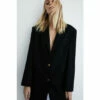 Warehouse Relaxed Oversized Blazer For Female