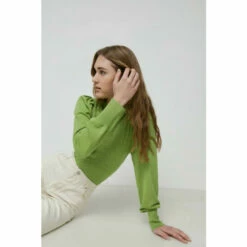 Warehouse Pointelle Stitch Knit Jumper For Female