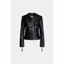 Warehouse Real Leather Biker Jacket For Female -Warehouse Sales Store unnamed file 3088