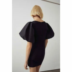 Warehouse Bandage V Neck Knit Dress For Female -Warehouse Sales Store unnamed file 3273