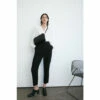 Warehouse Double Crepe High Waisted Dart Detail Trouser For Female