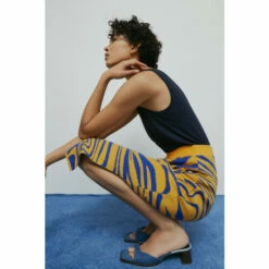 Warehouse Tiger Jacquard Knit Midi Skirt For Female -Warehouse Sales Store unnamed file 3311