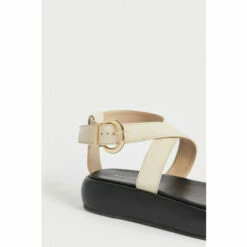 Warehouse Real Leather Wrap Around Ankle Chunky Sandal For Female -Warehouse Sales Store unnamed file 3336