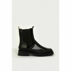 Warehouse Real Leather Square Toe Textured Boot For Female -Warehouse Sales Store unnamed file 339
