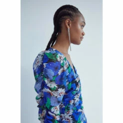 Warehouse Ruched Dobby Bodycon Mini Dress For Female -Warehouse Sales Store unnamed file 3407