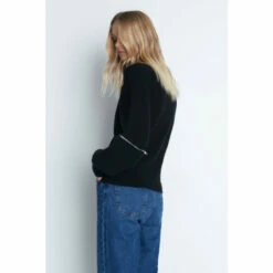 Warehouse Zip Detail Knit Jumper For Female -Warehouse Sales Store unnamed file 3426