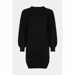 Warehouse Cosy Crew Neck Short Knit Dress For Female -Warehouse Sales Store unnamed file 3440