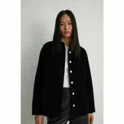 Warehouse Cord Oversized Pocket Front Shacket For Female -Warehouse Sales Store unnamed file 3469