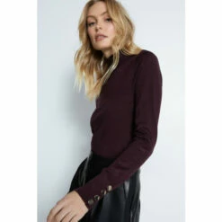 Warehouse Roll Neck Knit Jumper For Female -Warehouse Sales Store unnamed file 350