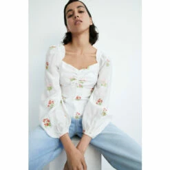 Warehouse Embroidery Blouse For Female -Warehouse Sales Store unnamed file 3535