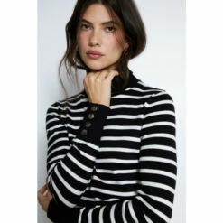 Warehouse Roll Neck Knit Jumper For Female -Warehouse Sales Store unnamed file 354