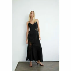 Warehouse Lace Insert Cami Midi Dress For Female -Warehouse Sales Store unnamed file 3545