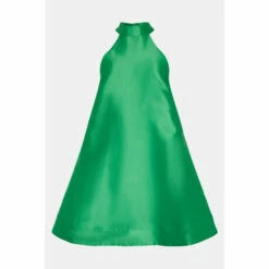 Warehouse Satin Twill Bow Back A Line Dress For Female -Warehouse Sales Store unnamed file 3549