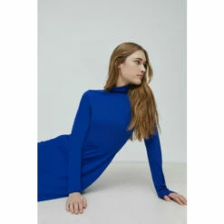 Warehouse Roll Neck Long Sleeve Short Dress For Female -Warehouse Sales Store unnamed file 3608