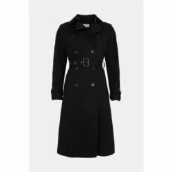 Warehouse Raglan Sleeve Belted Trench For Female -Warehouse Sales Store unnamed file 3622