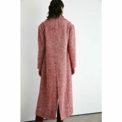 Warehouse Wool Blend Textured Single Breasted Coat For Female -Warehouse Sales Store unnamed file 3689